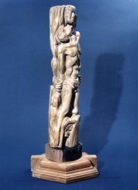 Pieta Handcarved 700 year old timber